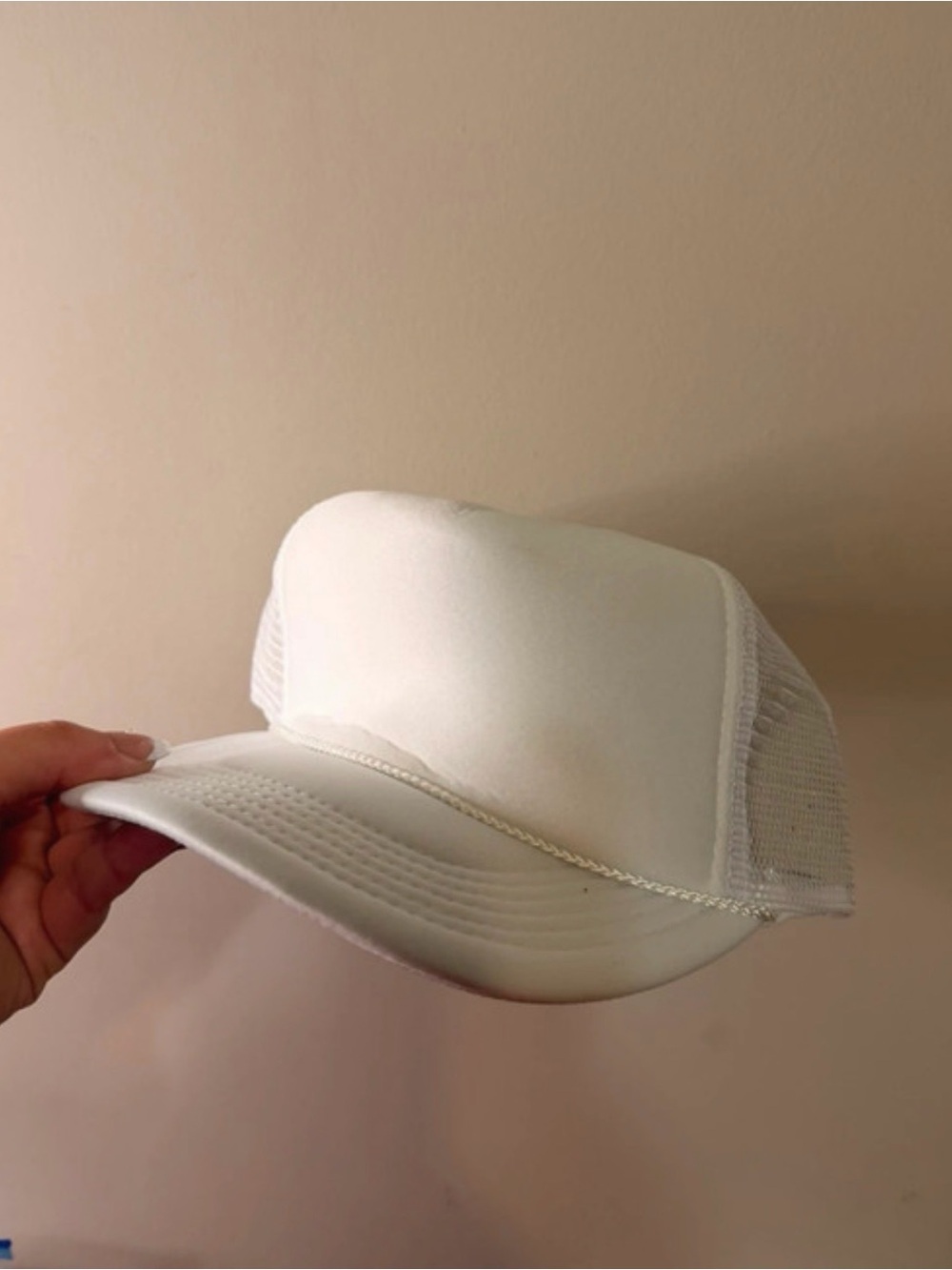 NWT Otto White Mesh Trucker Cap - Casual Women's Hat